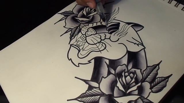 traditional tattoo flash panther смотреть онлайн
