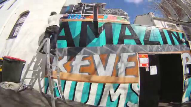 NUMSKULL & MAXCAT PAINT CAFE LOUNGE IN SURRY HILLS