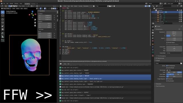 Blender Montage Video Creator смотреть онлайн