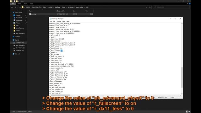 Metro 2033 Redux Crash Fix (Epic Games Store)