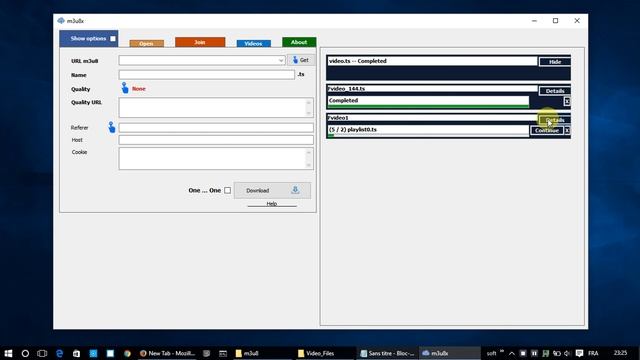 Download m3u8-video with option one...one(.ts) m3u8 downloader смотреть онлайн