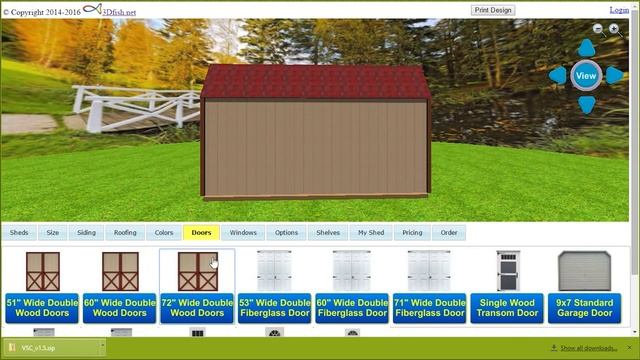3D Fish Shed Designer Benefits