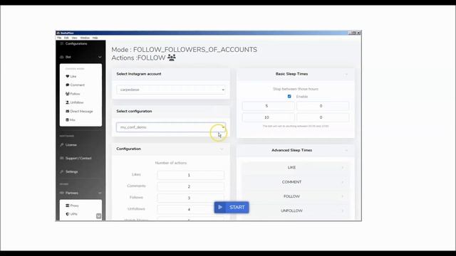 InstaMAX (The Best Instagram Bot) - Demo смотреть онлайн