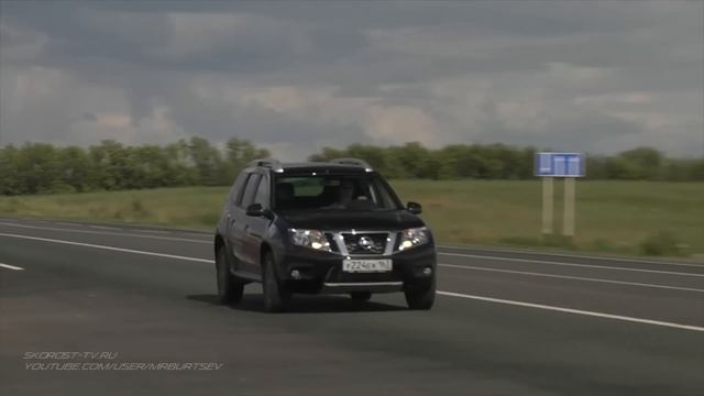 Внедорожный тест-драйв Nissan Terrano и Renault Duster смотреть онлайн