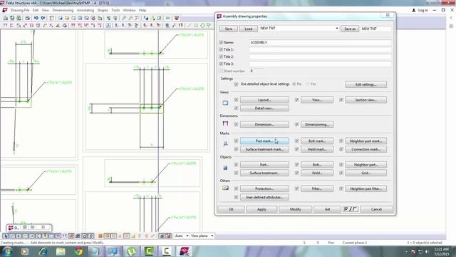 Automated drawings in TEKLA смотреть онлайн