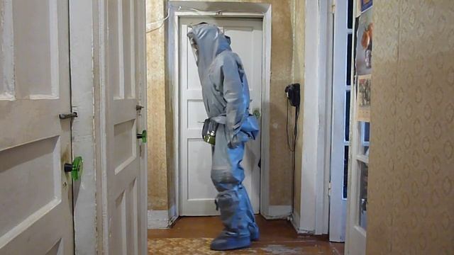 Russian hazmat suit KIH 4M (КИХ 4М) # 03 смотреть онлайн