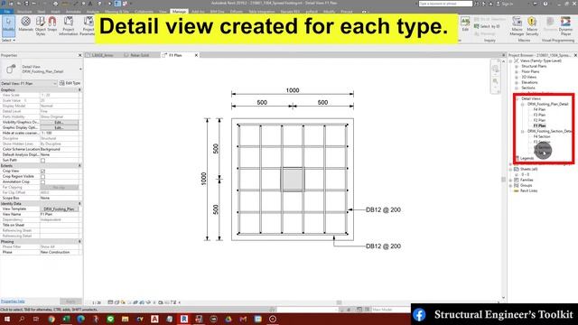 [Spread footing] Work flow by Revit + ETABS + Dynamo + Python смотреть онлайн
