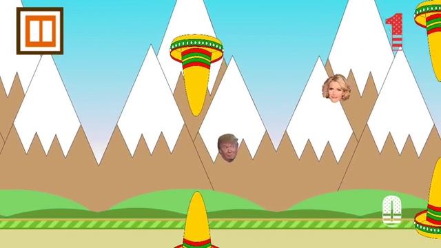 The Adventures of Flappy Trump Gameplay смотреть онлайн