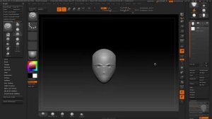 Введение в Zbrush :  Упражнение для начинающих - Голова урок 38
