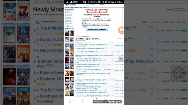 [ Hindi ] How To Download Movies for Free on Android Mobile 2016 смотреть онлайн