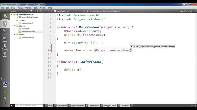 Qt5 C++ Creating Animations (QPropertyAnimation) #19 смотреть онлайн