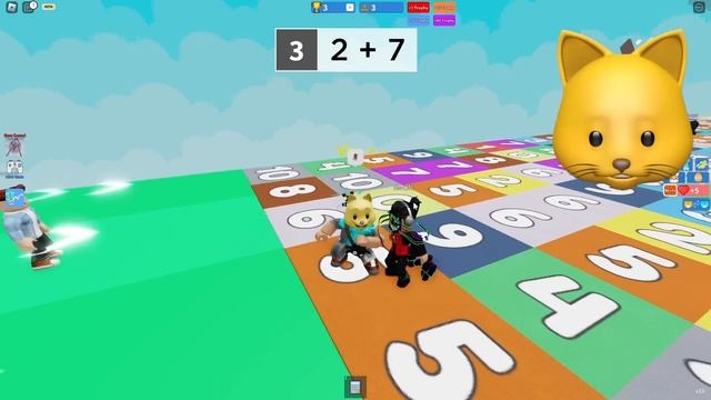 I SCHOOLED EVERYONE ON ROBLOX MATH BLOCK RACE! смотреть онлайн