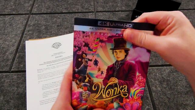 Timothée Chalamet WONKA (2023) SE 4K UHD UNBOXING! @warnerbrosentertainment