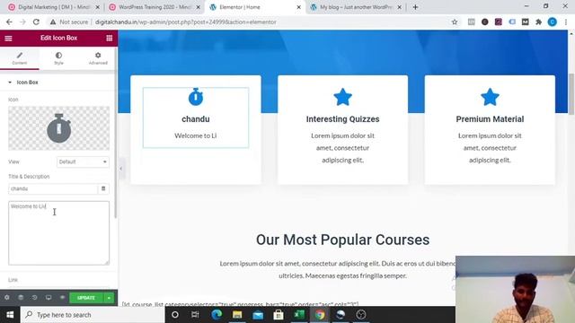 How To Customize Wordpress Theme || Wordpress Tutorials For Beginners Made Easy In Telugu смотреть онлайн