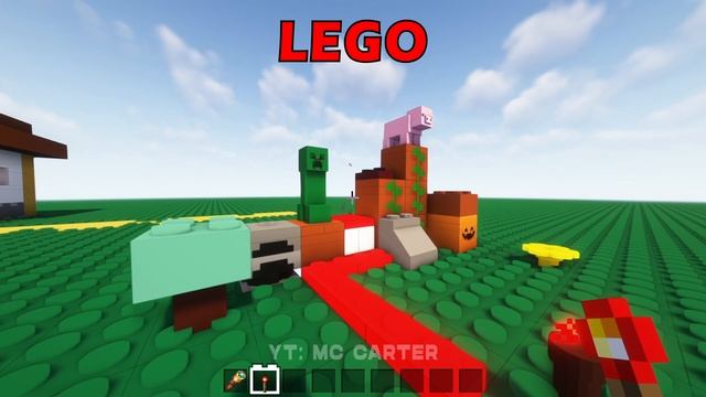 minecraft java vs lego vs pixels vs trailer #2 смотреть онлайн