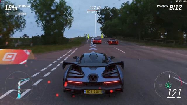 Forza Horizon 4 - Ryzen 5 3400G Vega 11 смотреть онлайн