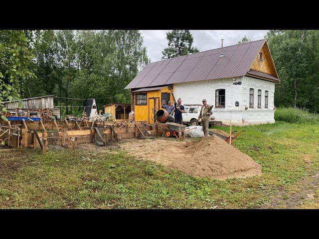 Своими силами залили фундамент для новой стройки или как мы 53 тыс. рублей сэкономили смотреть онлайн