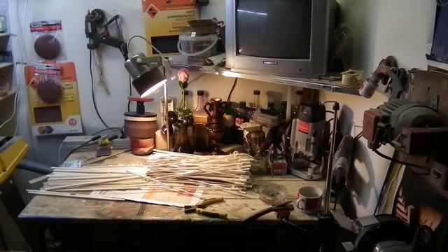 Токарный по дереву Корвет-74 Точим палочки 4мм. для цветов смотреть онлайн