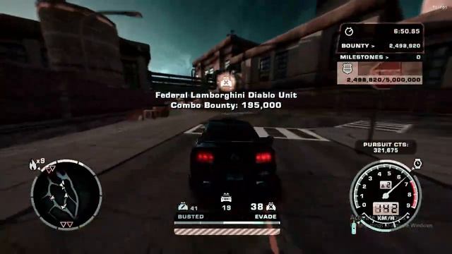 Need For Speed Most Wanted 2005 Remastered ( Classic Edition ) Heat Levels Showcase