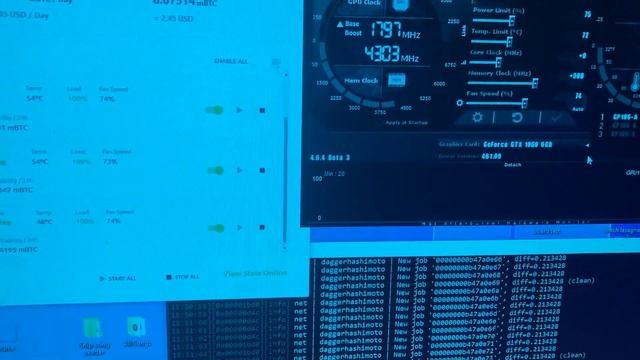 GTX 1060 6gb Mining Rig | Afterburner Settings and Overclocks смотреть онлайн