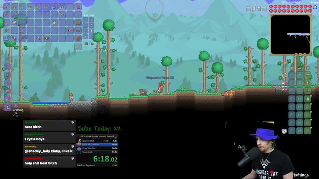Terraria Speedrun All Pre Hardmode Bosses Seeded 12:42 (Former WR) смотреть онлайн