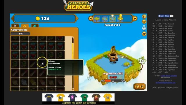 Lets play Clicker Heroes Ep1 A cookie clicker like rpg browser game!!! смотреть онлайн