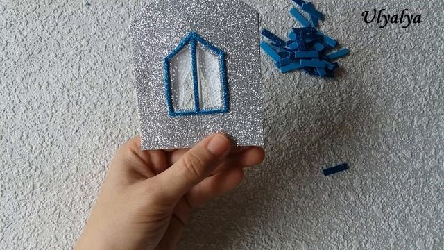? НОВОГОДНИЙ ДОМИК ИЗ ФОАМИРАНА ? DIY CHRISTMAS DECOR ? смотреть онлайн