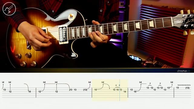 November Rain - Guns n Roses (Табулатура) Guitar Tutorial TABS смотреть онлайн