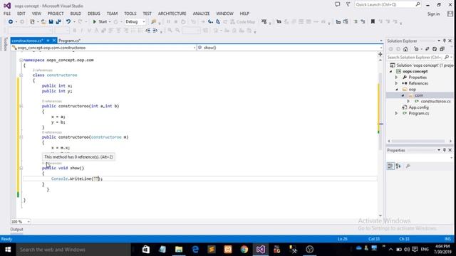C# oops in hindi and Urdu / copy constructor in c# hindi and Urdu смотреть онлайн
