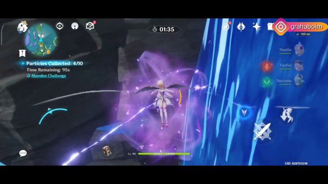 Genshin Impact - Inazuma City Commission quests: Lightning Bottler, Collect all electro particle смотреть онлайн