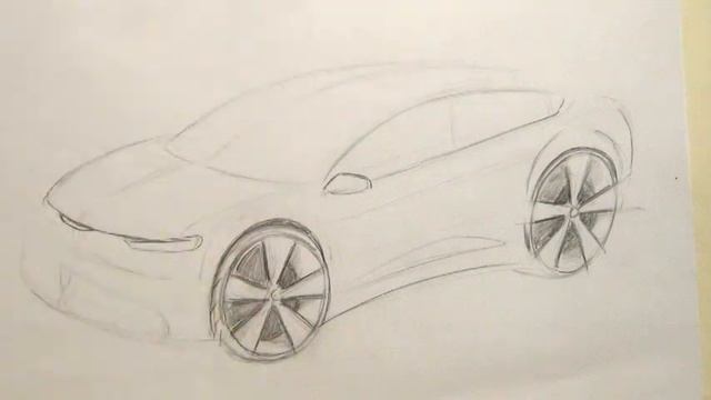 How to draw a car (Part 1) смотреть онлайн