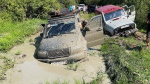 Маршрут который никогда не просыхает! УАЗы, Нива, Mitsubishi L200 и Suzuki Jimny.