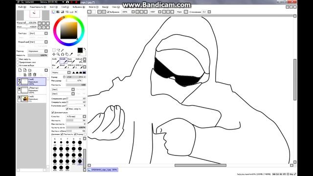 как нарисовать CS GO в PAINT TOOL SAI смотреть онлайн