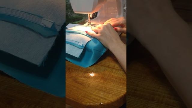 Как пришить регилин на корсет.