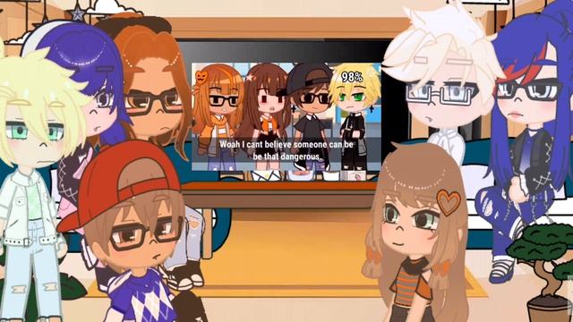 MLB'S ? character react to meme (Adrinette) meme // Remake ♥️ смотреть онлайн