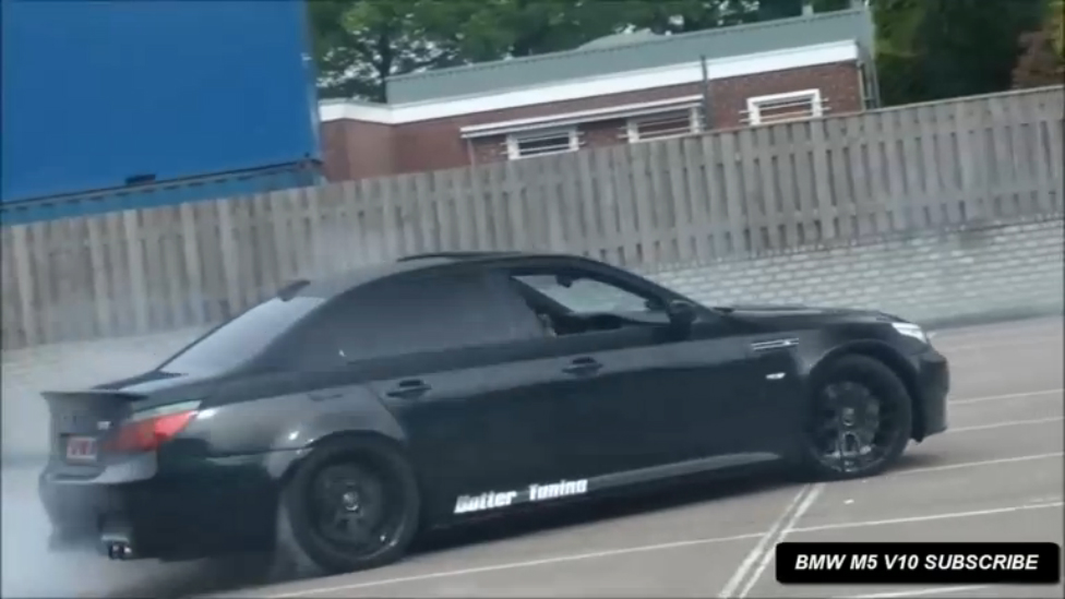 BMW M5 Crazy Burnouts, Accelerations Vagif Channel смотреть онлайн