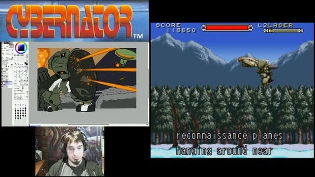 Cybernator let's play art play смотреть онлайн