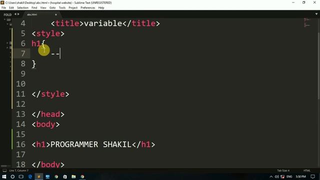 How To Use Css3 Variable part 33 || css variable full explain || local variable & globle variable смотреть онлайн