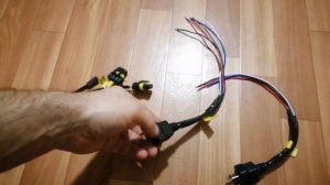 Рэле под фишку H4 для подключение би лед линз.