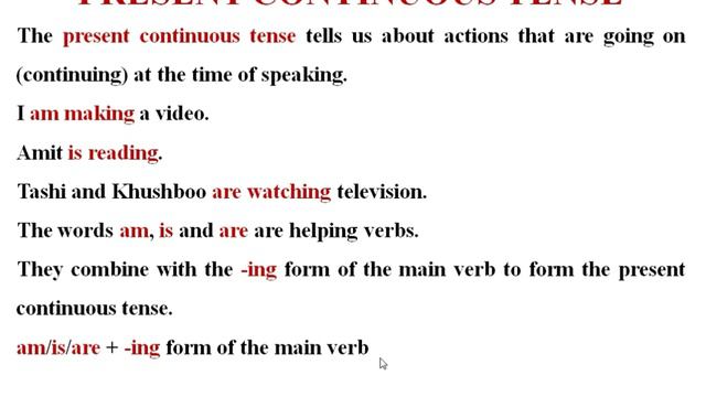 Tense/ Simple Present Tense/ Present Continuous Tense/ Past Tense/ Past Continuous Tense/ Future смотреть онлайн
