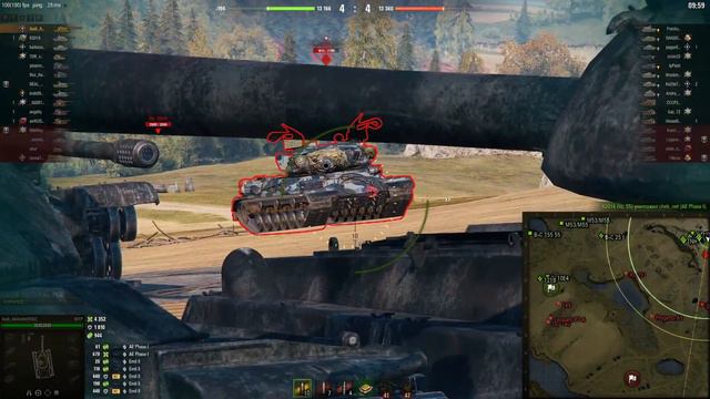 60TP Lewandowskiego: польский охотник на чудовищ. 3я отметка [World of Tanks] смотреть онлайн