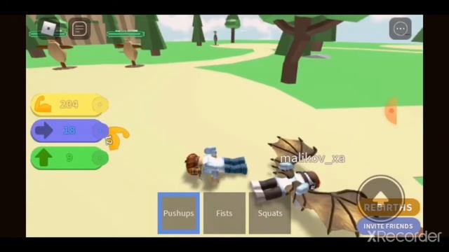 СДЕЛАЛ РЕБИРТ В Strength simulator В РОБЛОКСЕ смотреть онлайн