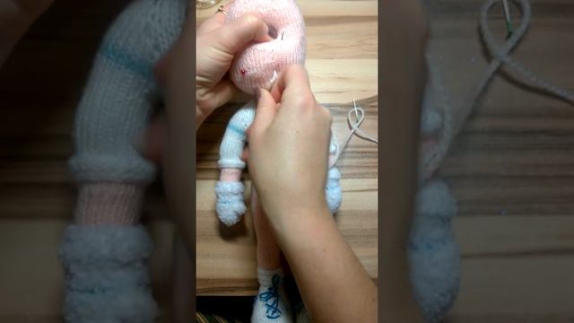 Сборка и утяжка куклы Зима. Этап 6 смотреть онлайн