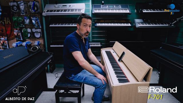 DESCUBRE EL NUEVO ROLAND F-701 CON ALBERTO DE PAZ смотреть онлайн