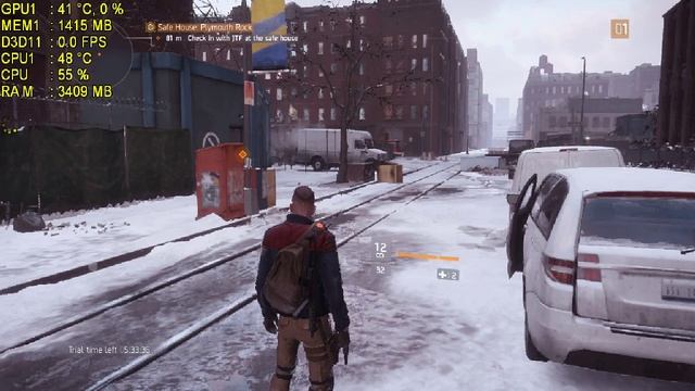 Tom Clancy's TheDivision (2016) on GeForce GT 920MX смотреть онлайн