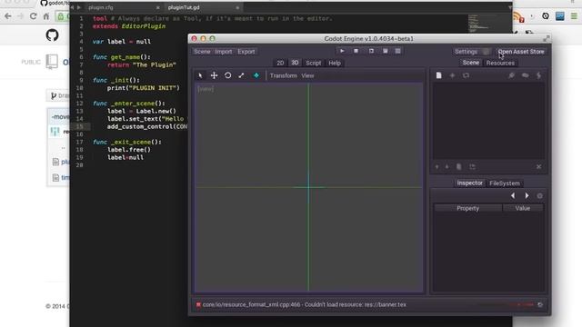 Making a simple plugin for Godot смотреть онлайн