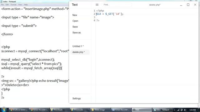Delete Image From Folder Using Php смотреть онлайн