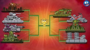 Мега танки против БОСС ЗАЖИГАЛКА - Мультики про танки