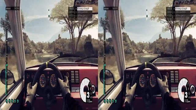 Dirt 3 в стереоскопическом режиме NVIDIA 3D Vision смотреть онлайн