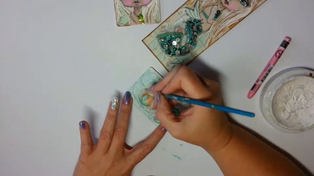 #LoveSummerArt - Mixed Media Art Mermaid смотреть онлайн